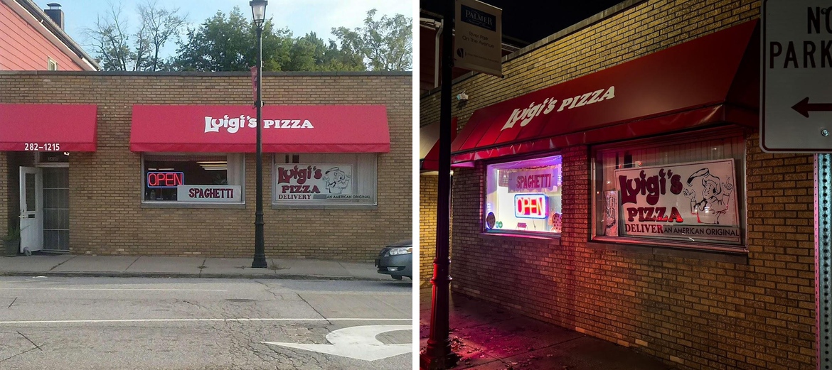 Luigi's Pizza Menu