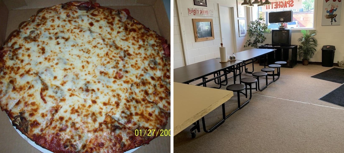 Luigi's Pizza Menu